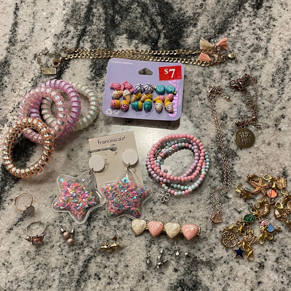 Colorful Jewelry and Accessories Set